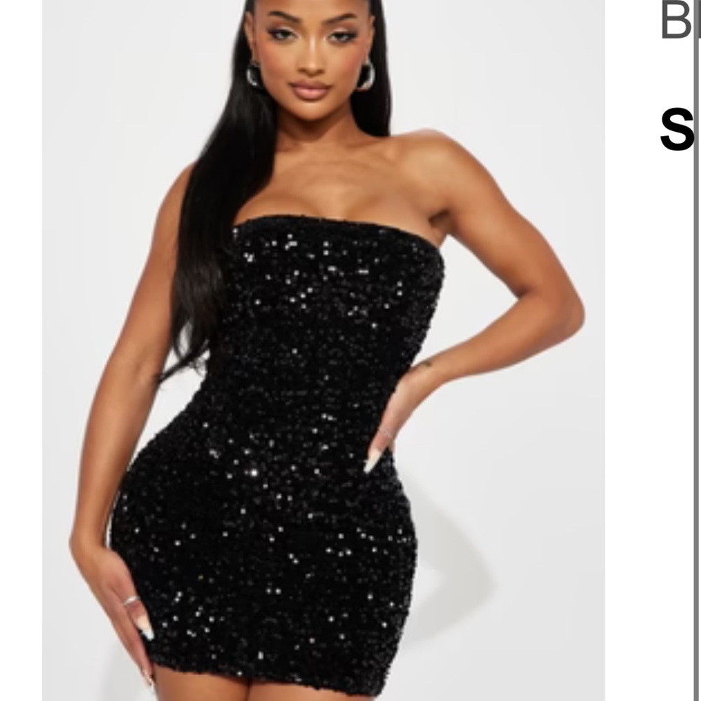 Fashion Nova Short Sequin Dress